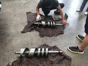又一對轉子加工完成！